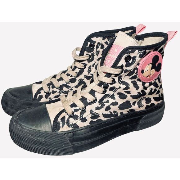 Zara Minnie Mouse Platform High Tops - Picture 4 of 10
